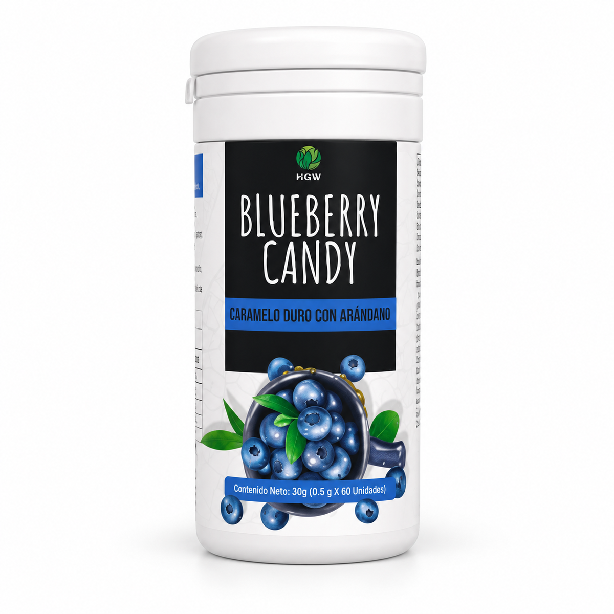 Blueberry Candy HGW, frasco de 30 g, vista 2.