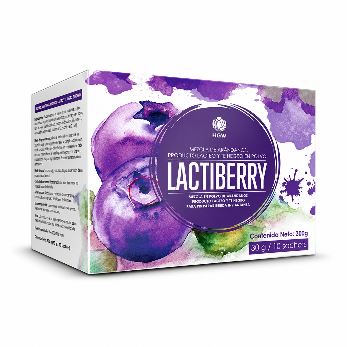 Lactiberry HGW de 300 g, vista 2.